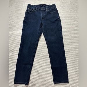 Chaps High-Rise Jeans Dark Blue Denim Ladies Sz 6